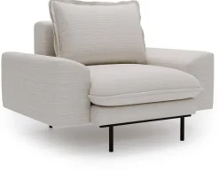 Fotele>Polak Meble Nowoczesny fotel wypoczynkowy beżowy PROLI