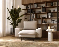 Fotele>Polak Meble Nowoczesny fotel wypoczynkowy beżowy PROLI