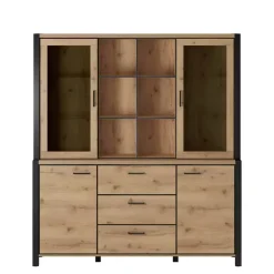 Zestawy Mebli Do Salonu|Witryny></noscript>Helvetia Nowoczesny kredens do salonu ANGELINO