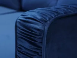 Narożniki></noscript>NEXT COLLECTION Nowoczesny narożnik do salonu w stylu glamour TOPEZ funkcja spania