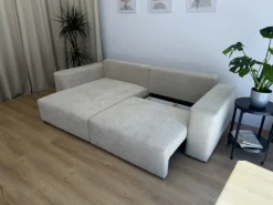 Meble Dla Dzieci|Narożniki></noscript>BROMARKT Nowoczesny narożnik do salonu boucle uniwersalny z funkcją spania CAMILO