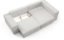 Meble Dla Dzieci|Meble Młodzieżowe></noscript>BROMARKT Nowoczesny narożnik do salonu z funkcją spania PEDRO DUO