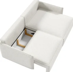 Meble Dla Dzieci|Narożniki>BROMARKT Nowoczesny narożnik z funkcją spania boucle rozkładany ARTUR