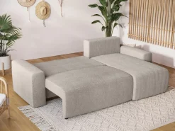 Meble Dla Dzieci|Meble Młodzieżowe>BROMARKT Nowoczesny narożnik z funkcją spania baranek PLUSH L