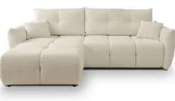 Meble Dla Dzieci|Narożniki>LASKI Nowoczesny narożnik z funkcją spania do salonu beżowy BERGAMO