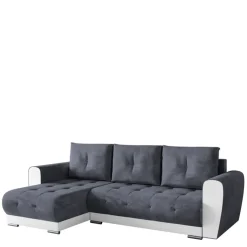 Narożniki|Meble Dla Dzieci>BROMARKT Nowoczesny narożnik z funkcją spania do salonu DOMI szary