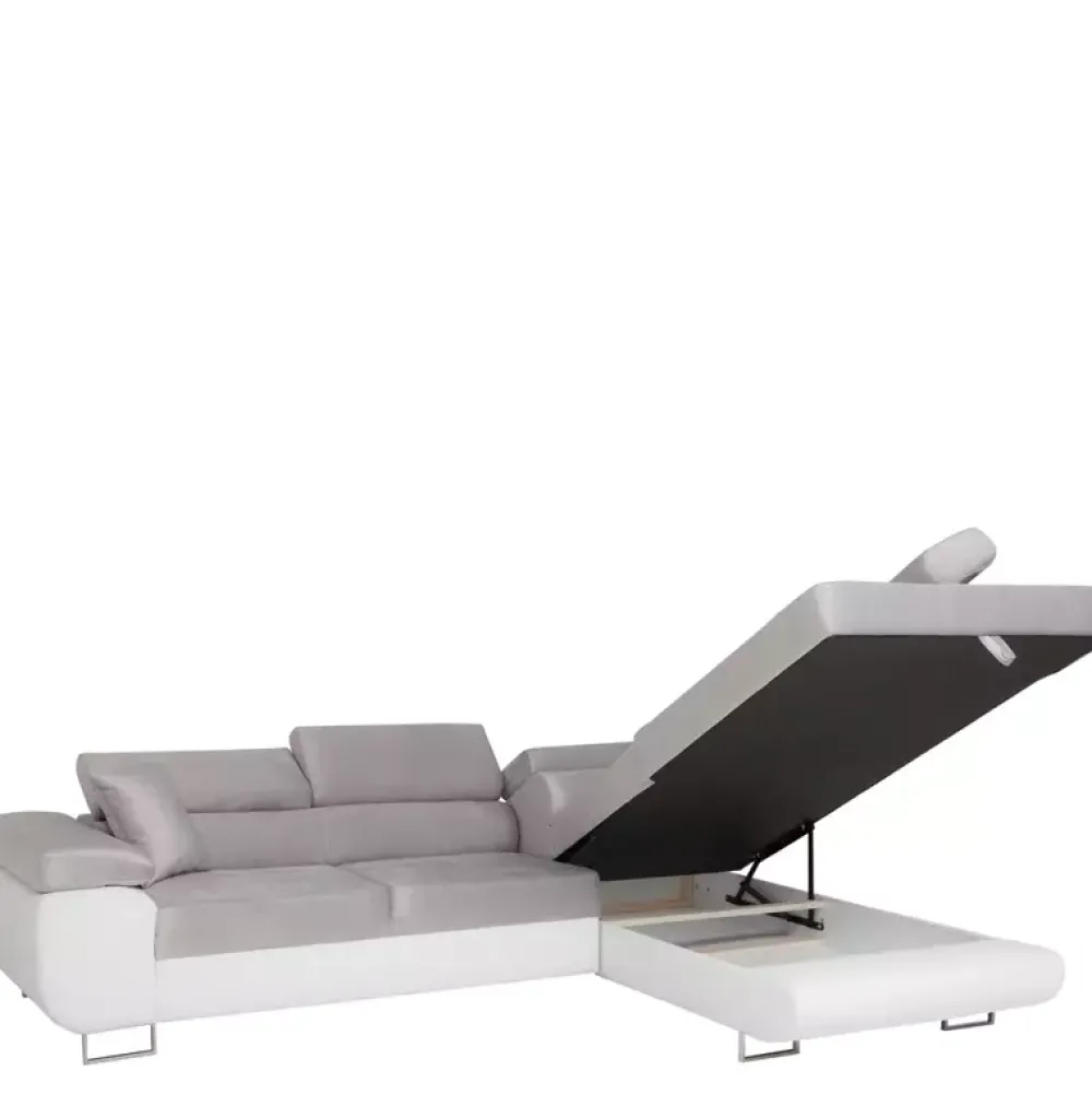 Narożniki>NEXT COLLECTION Nowoczesny narożnik z funkcją spania KUNGO