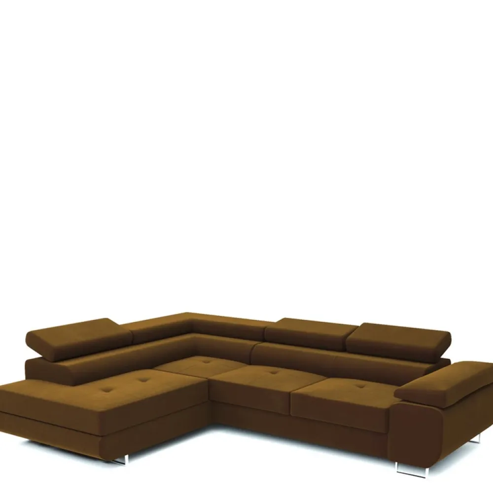 Narożniki>NEXT COLLECTION Nowoczesny narożnik z funkcją spania KUNGO