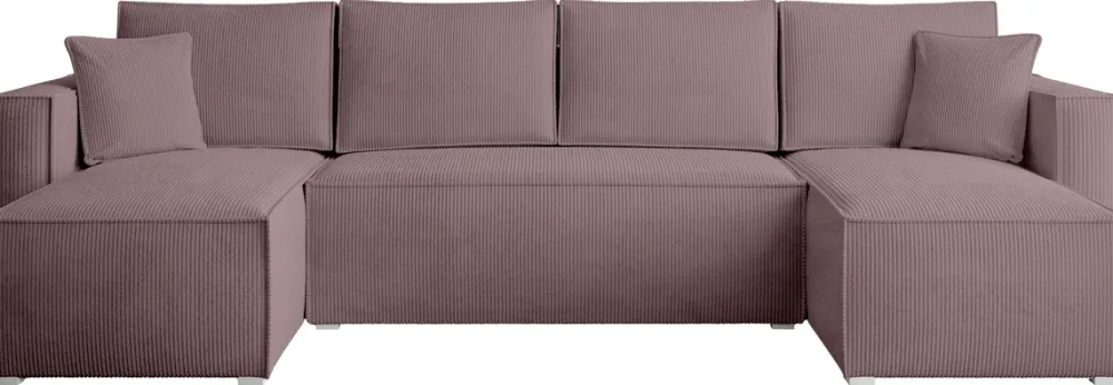 Narożniki>BROMARKT Nowoczesny narożnik z funkcją spania TOP U pojemnik na pościel