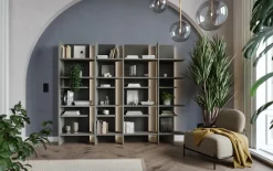 Regały Na Książki></noscript>lenart. Nowoczesny otwarty regał na książki z półkami 120 cm wysoki FITT