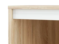 Regały Na Książki|Zestawy Mebli Do Salonu></noscript>ML Meble Nowoczesny półotwarty regał na książki 69 cm AVO