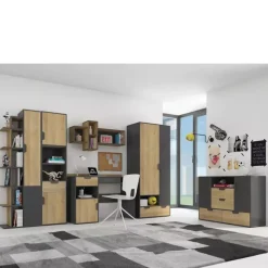 Zestawy Mebli Młodzieżowych>MEBLAR Nowoczesny regał na ksiażki NELSE