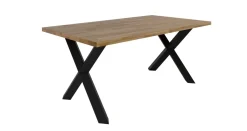 Krzesła|Stoły></noscript>Lempert Nowoczesny stół do jadalni 180x100 cm falowany dąb olejowany MERLIVO