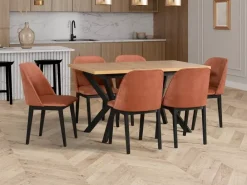 Krzesła|Stoły Rozkładane>DREWMIX Nowoczesny stół rozkładany do jadalni ISSAC 140/180 cm