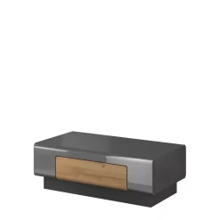 Ławy I Stoliki>Helvetia Nowoczesny stolik kawowy TENDER antracyt połysk