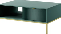 Ławy I Stoliki></noscript>PIASKI Nowoczesny stolik kawowy do salonu AVANTI szuflada labrador