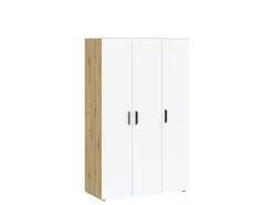 Zestawy Mebli Do Sypialni>INTER MEBLE Nowoczesny zestaw mebli do sypialni BOSCO dąb artisan