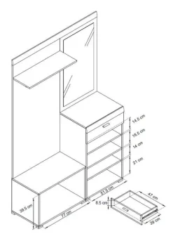 Garderoby|Zestawy Mebli Do Przedpokoju><noscript><img width=