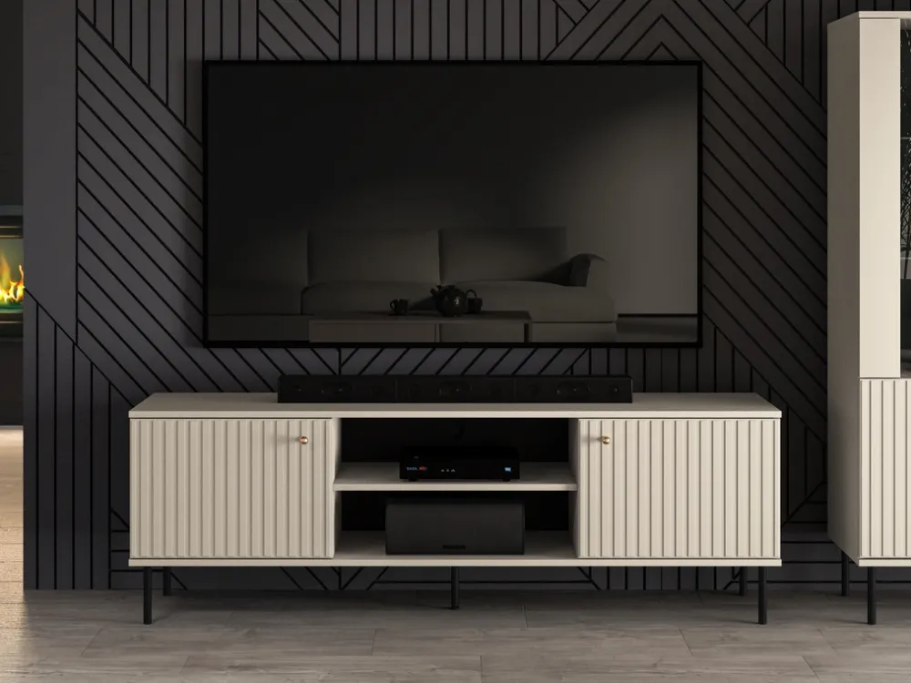 Zestawy Mebli Do Salonu>ML Meble Nowoczesny zestaw mebli meblościanka do salonu SOPHIE cashmere