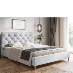 Łóżka Na Nóżkach|Łóżka Z Zagłówkiem>Riban Łoże małżeńskie 180x200 cm TIBUS białe