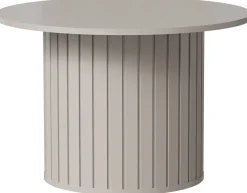 Zestawy Mebli Do Salonu|Ławy I Stoliki>DOLMAR Okrągły stolik kawowy do salonu 70 cm ZELDA cashmere kaszmir