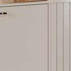 Zestawy Mebli Do Salonu|Ławy I Stoliki></noscript>DOLMAR Okrągły stolik kawowy do salonu 70 cm ZELDA cashmere kaszmir