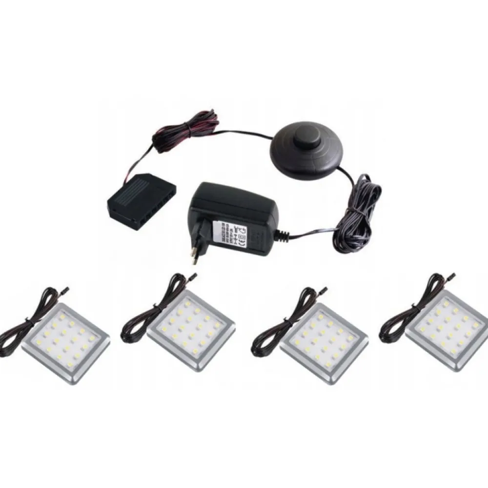 Oświetlenie Mebli|Oświetlenie Mebli>FURNIKA Oświetlenie podszafkowe LED SQUARE 4 niebieski