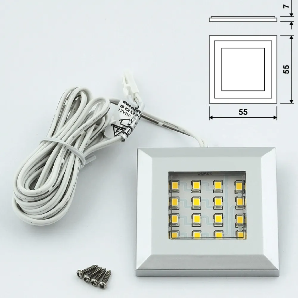 Oświetlenie Mebli|Oświetlenie Mebli>FURNIKA Oświetlenie podszafkowe LED SQUARE 4 niebieski