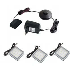 Oświetlenie Mebli|Oświetlenie Mebli>FURNIKA Oświetlenie podszafkowe LED SQUARE 3 niebieskie