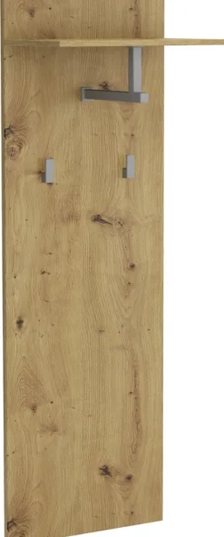 Wieszaki Do Przedpokoju>Meblohand Panel z wieszakami do przedpokoju JOVITA dąb artisan