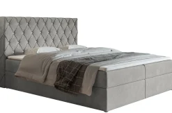 Łóżka Młodzieżowe|Łóżka Ze Stelażem>Riban Pikowane łóżko kontynentalne 140x200 cm z pojemnikiem BILD