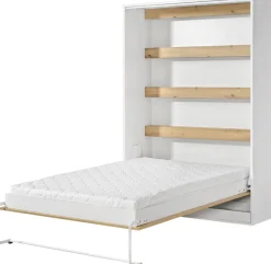 Meble Dla Dzieci|Łóżka Młodzieżowe>DOMEL Pionowy półkotapczan 140x200 cm do sypialni PERFEFCT dąb artisan