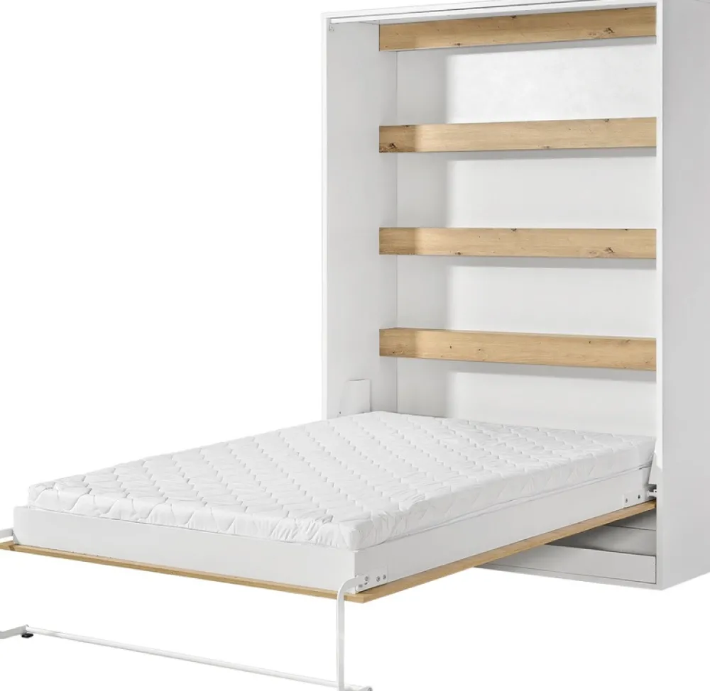 Meble Dla Dzieci|Łóżka Młodzieżowe>DOMEL Pionowy półkotapczan 140x200 cm do sypialni PERFEFCT dąb artisan