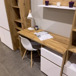 Meble Młodzieżowe|Zestawy Mebli Młodzieżowych></noscript>DOLMAR Półka ścienna na książki do pokoju młodzieżowego 110cm ANETT