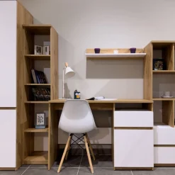 Meble Młodzieżowe|Zestawy Mebli Młodzieżowych></noscript>DOLMAR Półka ścienna na książki do pokoju młodzieżowego 110cm ANETT