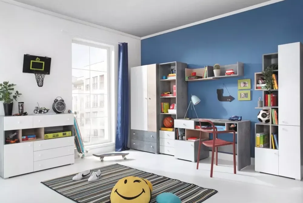 Zestawy Mebli Młodzieżowych>MEBLAR Półka młodzieżowa wisząca 110 cm SIREN