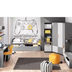 Zestawy Mebli Młodzieżowych|Półki></noscript>lenart. Półka na książki 90 cm do pokoju młodzieżowego POK