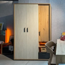 Biurka|Zestawy Mebli Młodzieżowych></noscript>lenart. Półka na książki do pokoju młodzieżowego 115 cm QUBIC