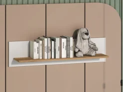 Zestawy Mebli Młodzieżowych|Półki></noscript>ML Meble Półka na książki do pokoju młodzieżowego 101 cm TORINO