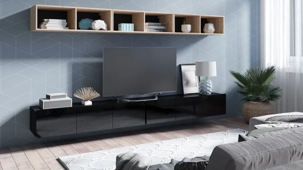 Zestawy Mebli Do Sypialni|Zestawy Mebli Młodzieżowych>GiB Meble Półka wisząca 100 cm artisan MODERN