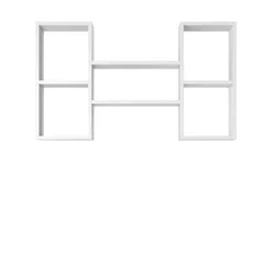 Meble Dla Dzieci|Półki>BRATEX Półka wisząca biała TROIS 02