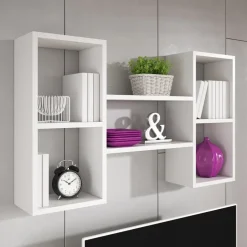 Meble Dla Dzieci|Półki></noscript>BRATEX Półka wisząca biała TROIS 02