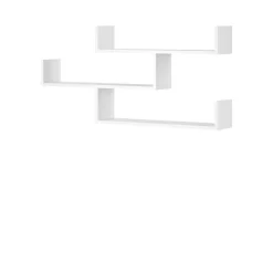 Meble Dla Dzieci|Półki>BRATEX Półka wisząca biała TROIS 03 biały