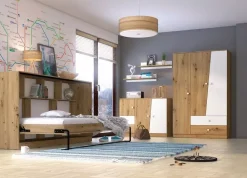 Zestawy Mebli Młodzieżowych|Półki></noscript>DOMEL Półka wisząca 80cm Dąb Artisan MONACO