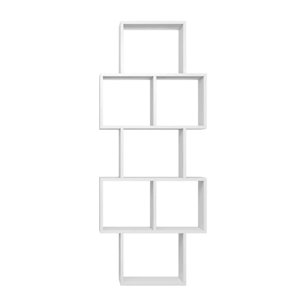 Meble Dla Dzieci|Półki>BRATEX Półka wisząca regał TROIS 01 biały