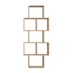 Meble Dla Dzieci|Półki></noscript>BRATEX Półka wisząca regał TROIS 01 dąb sonoma