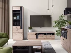 Półki>MEBLAR Półka wisząca w stylu nowoczesnym 140 cm AGRA