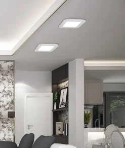 Oświetlenie Łazienki|Plafony>Candellux Lighting Plafon łazienkowy IP44 18W biały Nexit