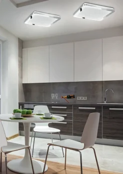 Oświetlenie Łazienki|Plafony></noscript>Candellux Lighting Plafon łazienkowy IP44 24W biały Nexit