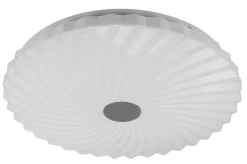 Oświetlenie Przedpokoju|Oświetlenie Jadalni>Candellux Lighting Plafon biały LED 38,5cm z regulacją natężenia barwy Calipso